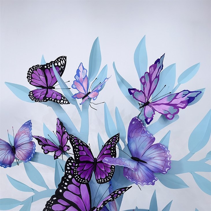 butterfly design wall decor